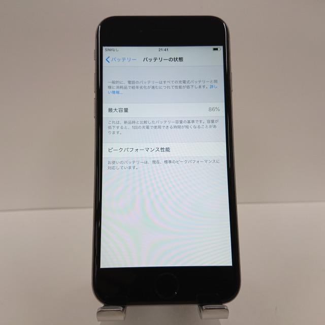 iPhone6 16GB docomo スペースグレー 送料無料 即決 本体 c00604｜arcmarketmobile｜05