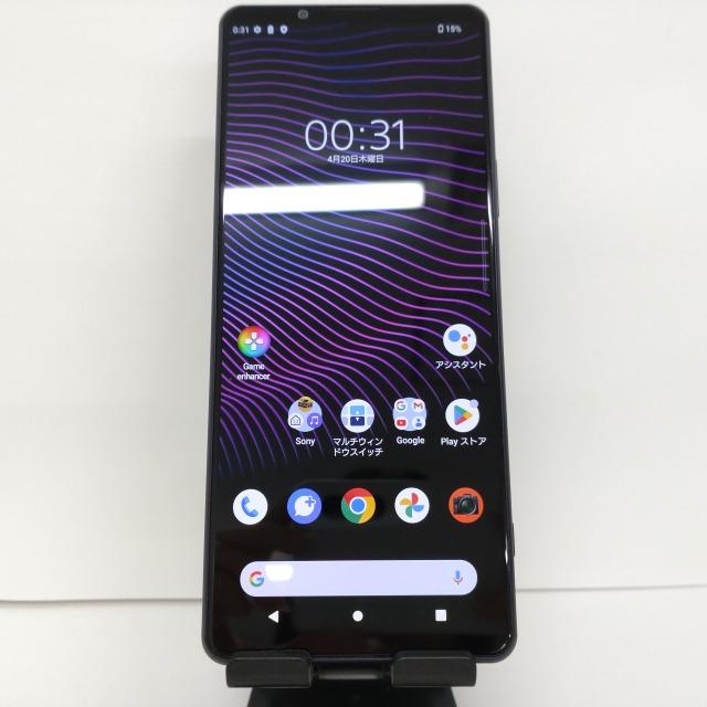 Xperia 1 III SOG03 au フロストブラック 送料無料 即決 本体 c00871｜arcmarketmobile｜02