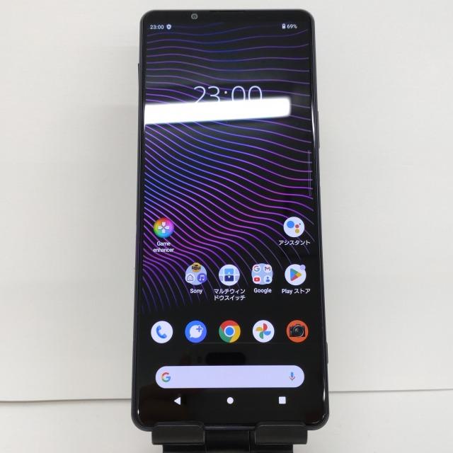 Xperia 1 III SOG03 au フロストパープル 送料無料 即決 本体 c00875 