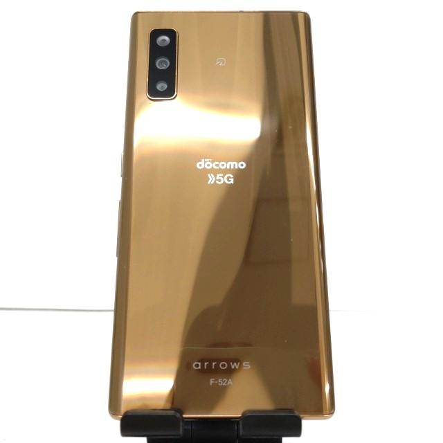 arrows NX9 F-52A docomo ゴールド 送料無料 即決 本体 c00904