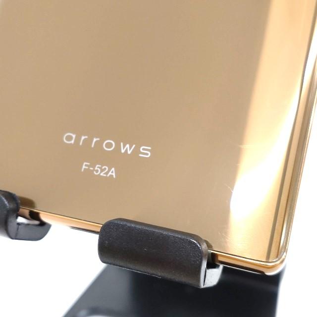 arrows NX9 F-52A docomo ゴールド 送料無料 即決 本体 c00904