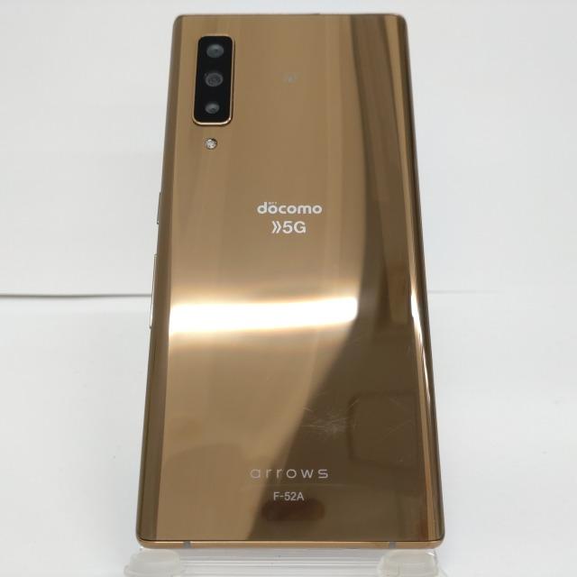 arrows NX9 F-52A docomo ゴールド 送料無料 即決 本体 c00935