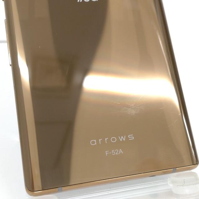 arrows NX9 F-52A docomo ゴールド 送料無料 即決 本体 c00935
