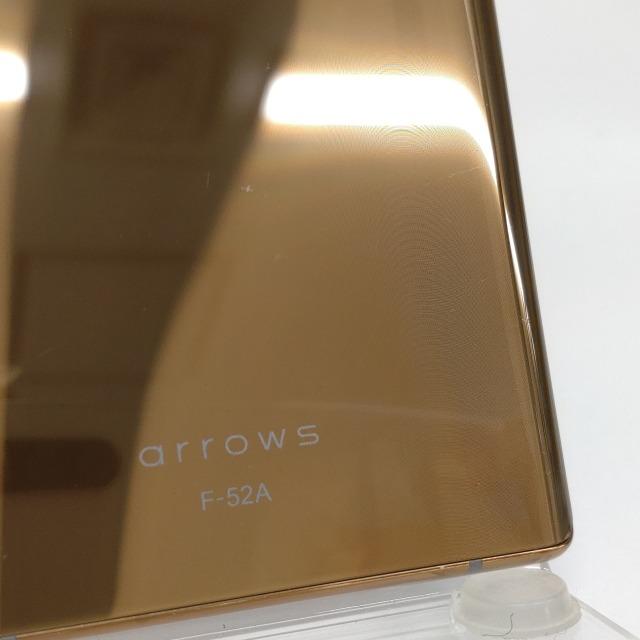 arrows NX9 F-52A docomo ゴールド 送料無料 即決 本体 c00937