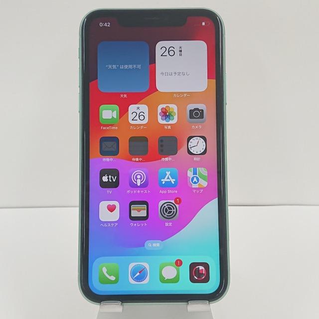 iPhone11 256GB SIMフリー グリーン 送料無料 即決 本体 c01513 iPhone11 256GB SIMフリー グリーン 送料無料 即決 本体 c01513