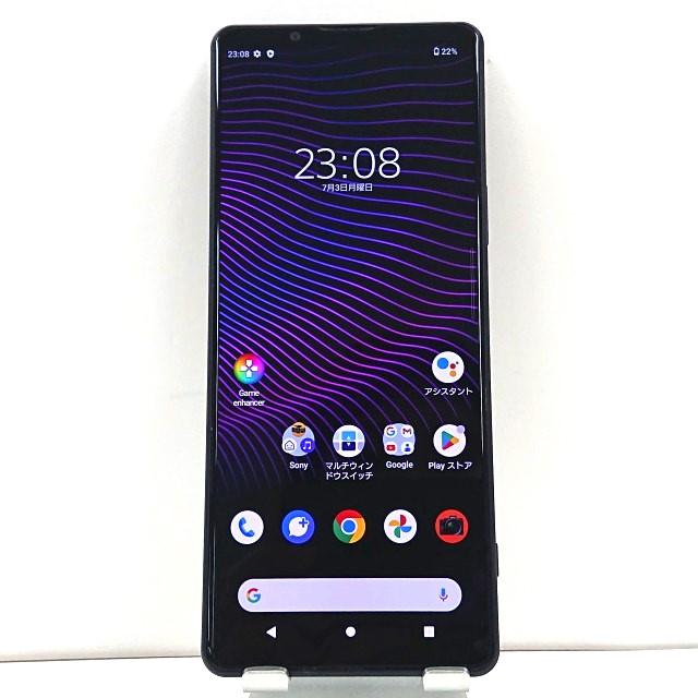 Xperia 1 III SOG03 au フロストブラック 送料無料 即決 本体 c01643 