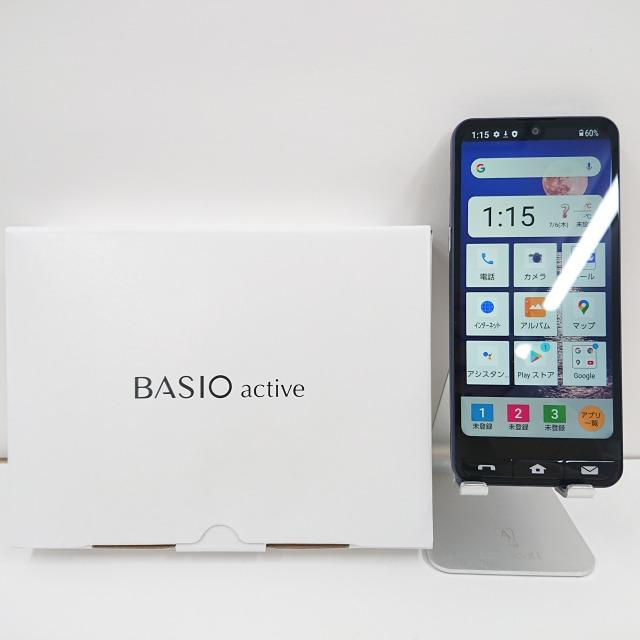 BASIO active SHG09 au ネイビー 送料無料 即決 本体 c01727 BASIO active SHG09 au ネイビー 送料無料 即決 本体 c01727