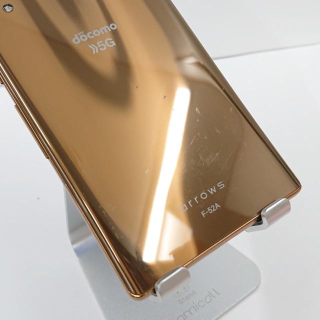 arrows NX9 F-52A docomo ゴールド 送料無料 即決 本体 c01975