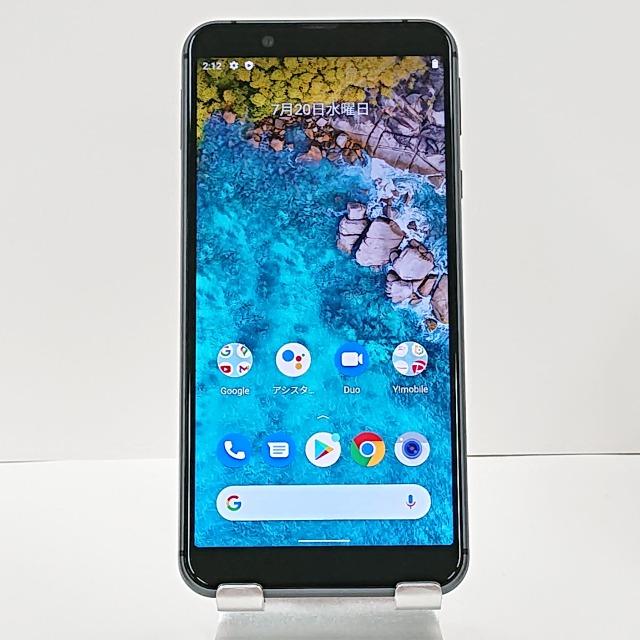 Android One S7 S7-SH Y!mobile ブラック 送料無料 即決 本体 c02155