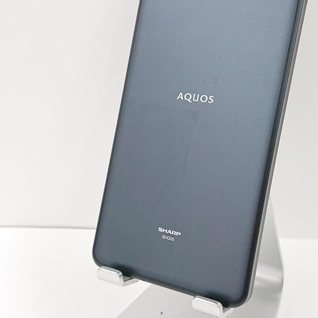 AQUOS sense6 SHG05 au ブラック 送料無料 即決 本体 c02198 : アーク