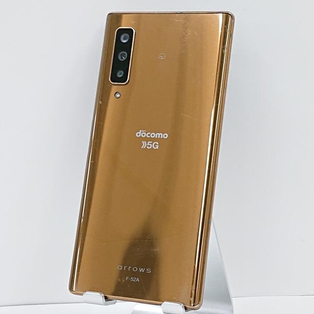arrows NX9 F-52A docomo ゴールド 送料無料 即決 本体 c02223