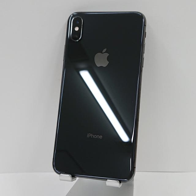 iPhoneXS Max 64GB au スペースグレイ 送料無料 即決 本体 c02596 