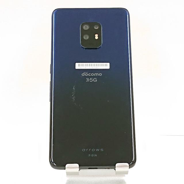 arrows 5G F-51A docomo ネイビーブラック 送料無料 即決 本体 c02648