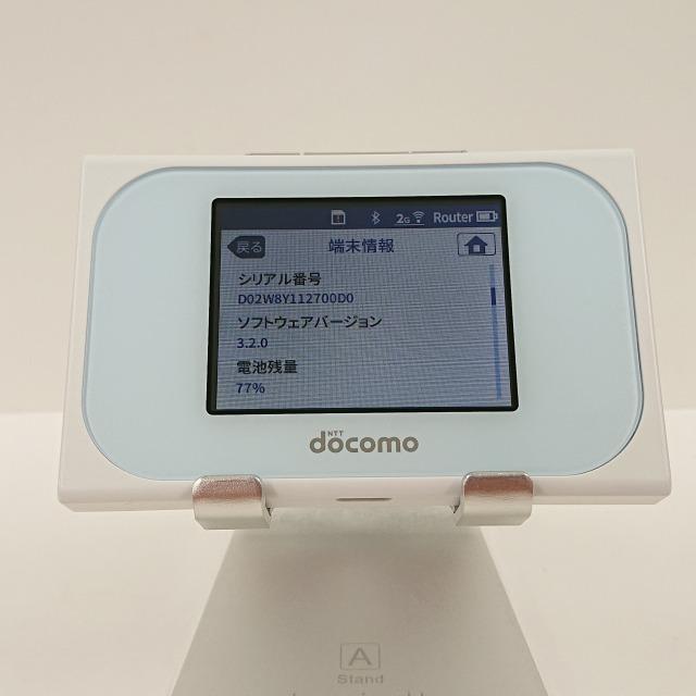 Wi-Fi STATION N-01J docomo ホワイト 送料無料 即決 本体 c02895