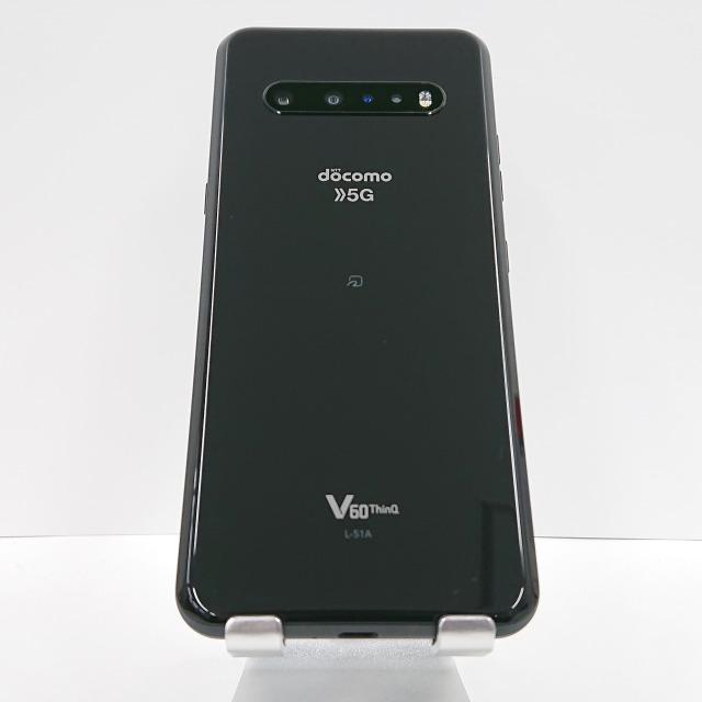 LG V60 ThinQ 5G L-51A docomo ザ　ブラック 送料無料 即決 本体 c02966｜arcmarketmobile｜05