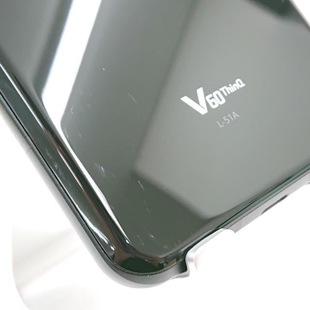 LG V60 ThinQ 5G L-51A docomo ザ ブラック 送料無料 即決 本体 c02966