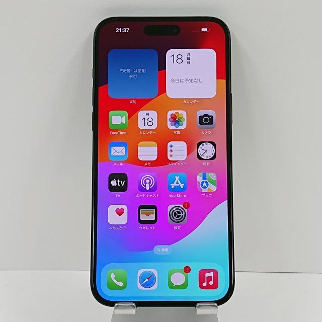 iPhone15 Plus 256GB au ブラック 送料無料 即決 本体 c02981 : アーク