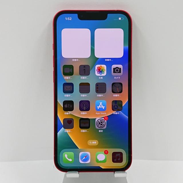 iPhone13 128GB SIMフリー レッド 送料無料 即決 本体 c03392 : アーク 