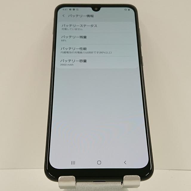 Galaxy A30 SCV43 au ブラック 送料無料 即決 本体 c03762｜arcmarketmobile｜05