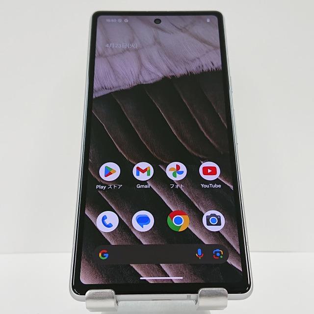 Google Pixel 7a au スノー 送料無料 即決 本体 c03909 : アーク