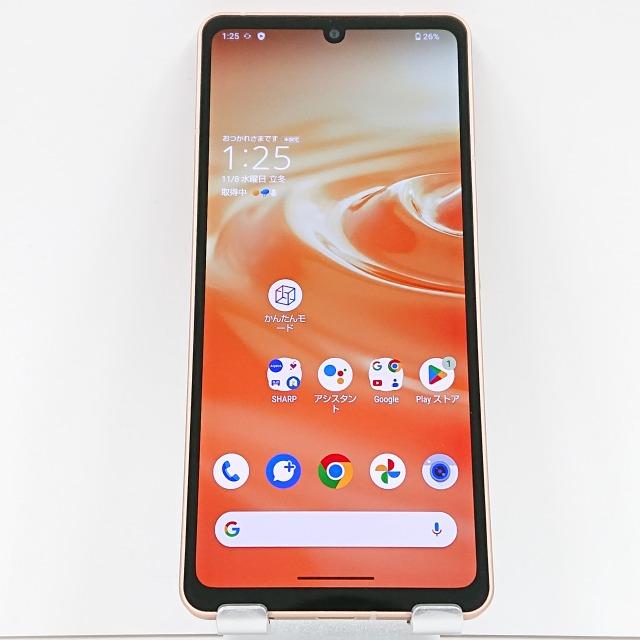 au AQUOS sense6 SHARP SHG05 ライトカッパー AQUOS sense6 SHG05 au ライトカッパー 送料無料 即決 本体 c04120