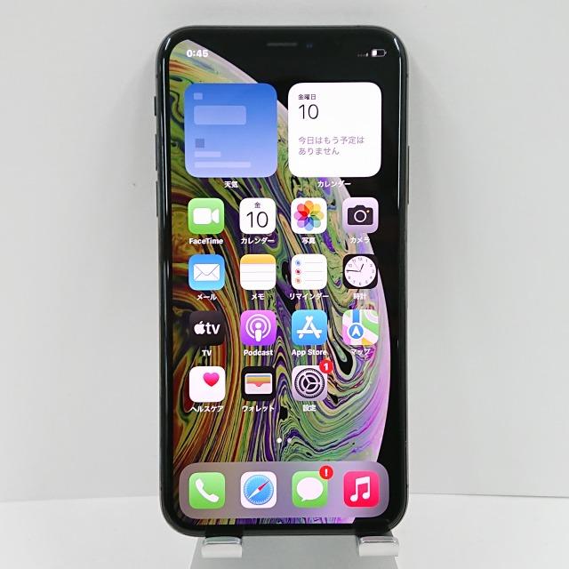 iPhoneXS 256GB SoftBank スペースグレイ 送料無料 即決 本体 c04140