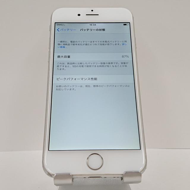 iPhone6 16GB au シルバー 送料無料 即決 本体 c04186｜arcmarketmobile｜05
