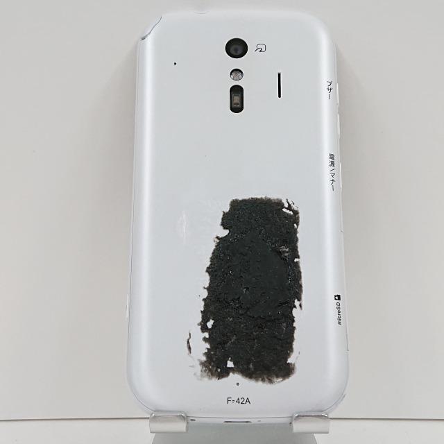 らくらくスマートフォン F-42A docomo ホワイト 送料無料 即決 本体