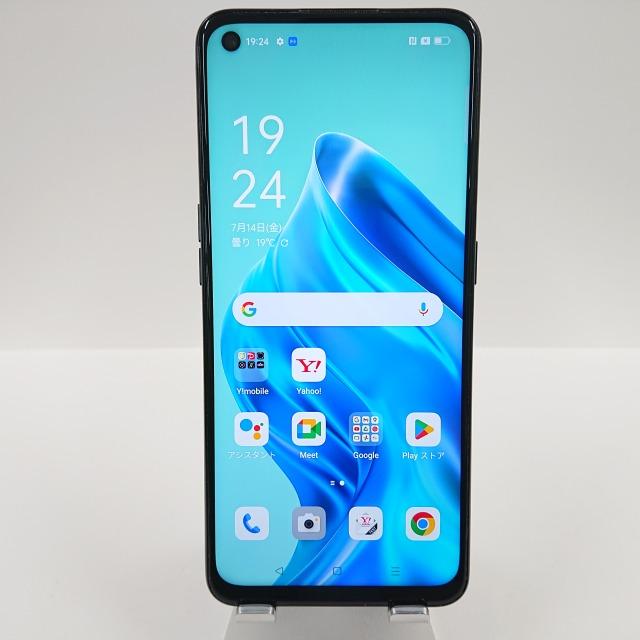 OPPO Reno5 A A101OP Y!mobile シルバーブラック 送料無料 即決 本体