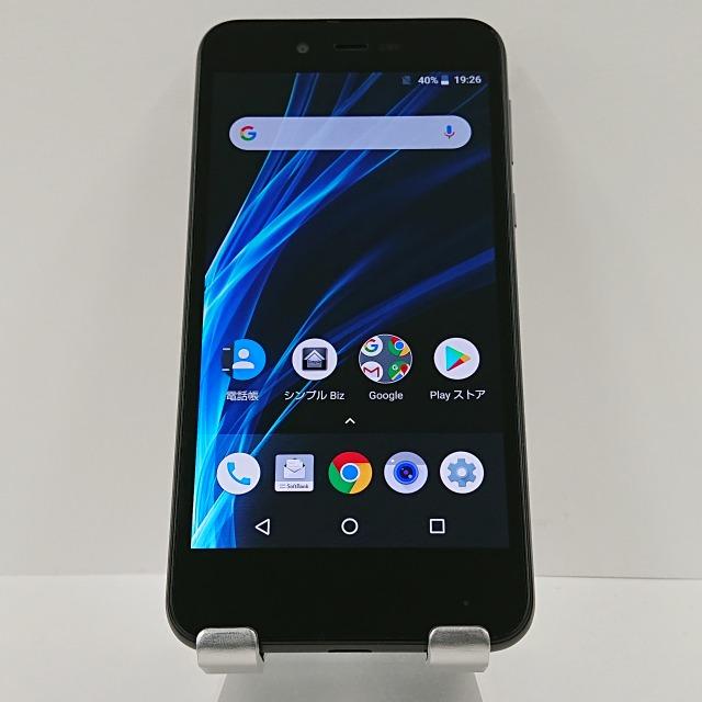 AQUOS sense basic 702SH SoftBank ブラック 送料無料 即決 本体