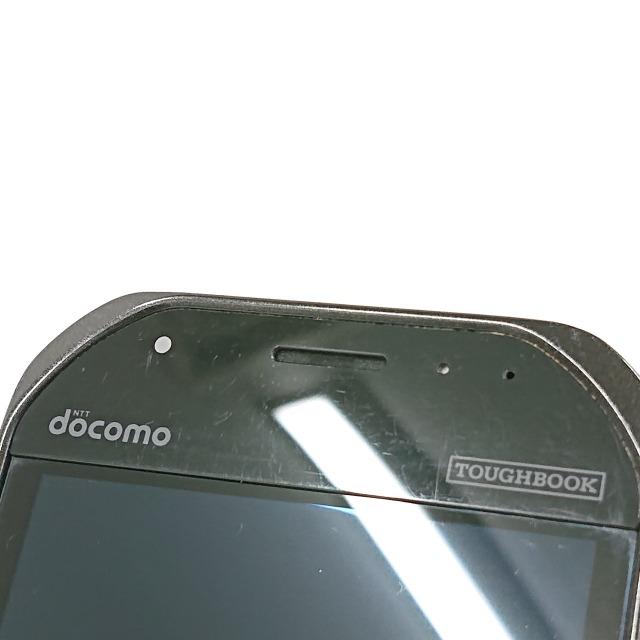 TOUGHBOOK P-01K docomo ブラック 送料無料 即決 本体 c05316 : アーク