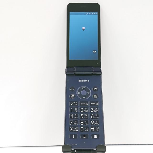 AQUOSケータイ SH-02K docomo ブルーブラック 送料無料 即決 本体