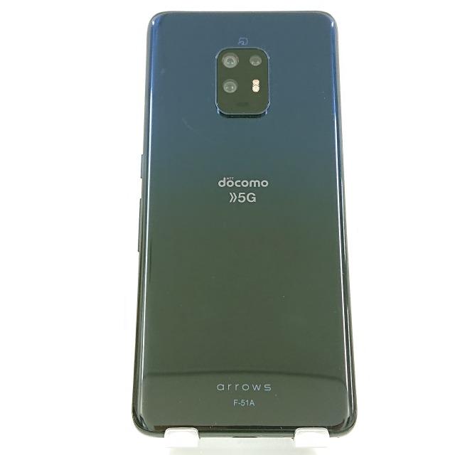 arrows 5G F-51A docomo ネイビーブラック 送料無料 即決 本体 c05731