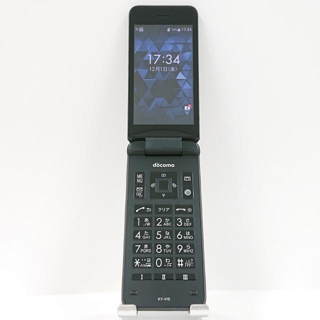 ほぼ新品！ docomo DIGNO ケータイ ベーシック KY-41B 黒 DIGNO ケータイ ベーシック KY-41B ドコモ ブラック 送料無料 即決