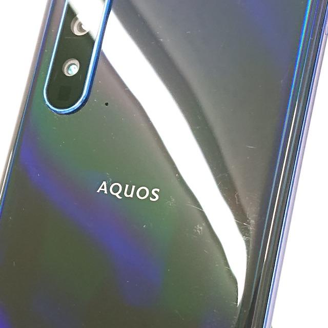 SHARP AQUOS R5G 908SH 本体 AQUOS R5G 908SH SoftBank アースブルー 送料無料 即決 本体 c06005