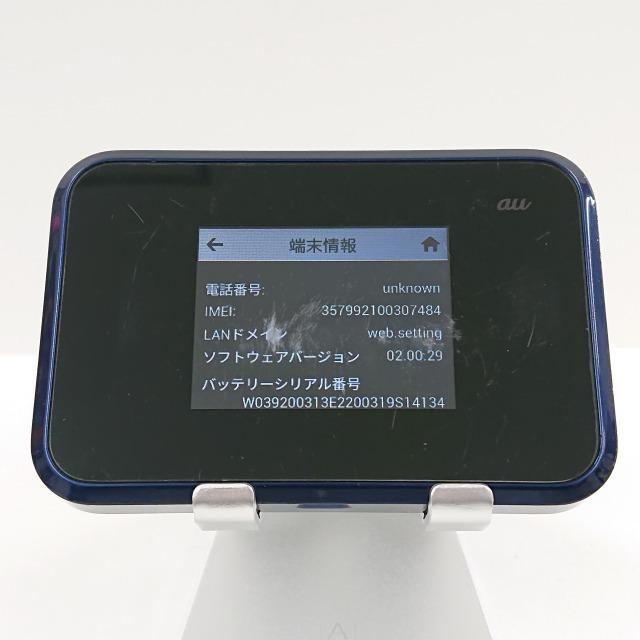 Speed Wi-Fi NEXT W07 SHD31 au ブラック 送料無料 即決 本体 c06860