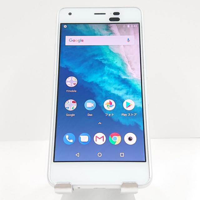 Android One S4 S4-KC Y!mobile ホワイト 送料無料 即決 本体 c06903