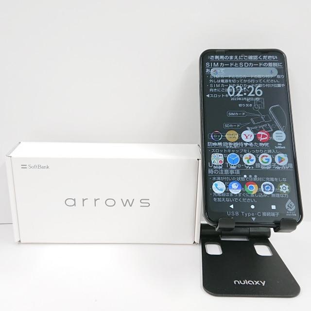ほぼ新品　arrows We A101FC SoftBank ブラック 送料無料 arrows We A101FC SoftBank ブラック 送料無料 即決 本体 c06932