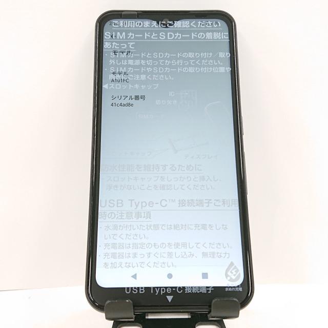 arrows We A101FC SoftBank ブラック 送料無料 即決 本体 c06949