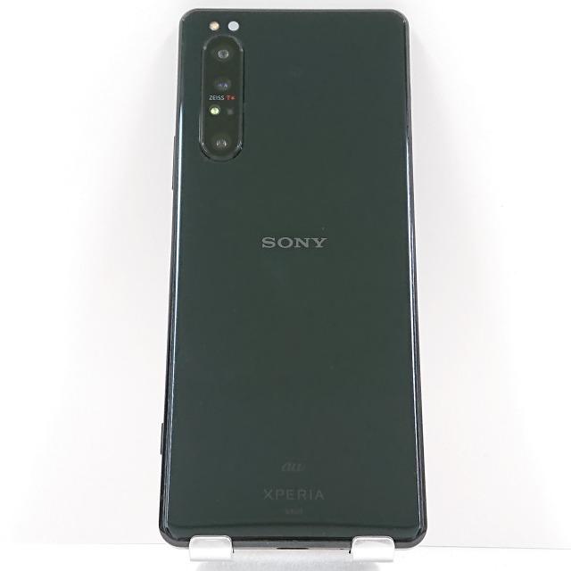 Xperia 1 II SOG01 au ブラック 送料無料 即決 本体 c07203 : アーク