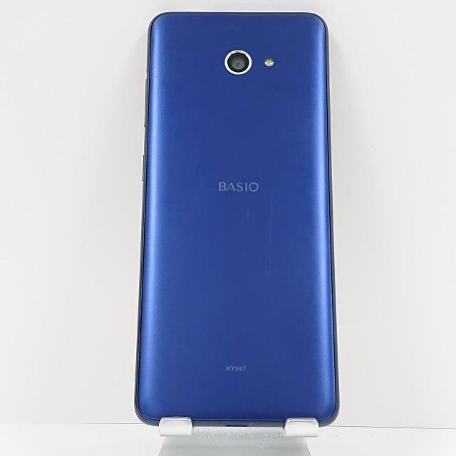 BASIO4 KYV47 au ロイヤルブルー 送料無料 即決 本体 c07233 : アーク