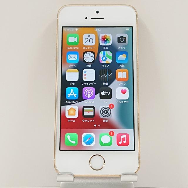 訳アリ】iPhoneSE 32GB au ゴールド 送料無料 即決 本体 c07235 
