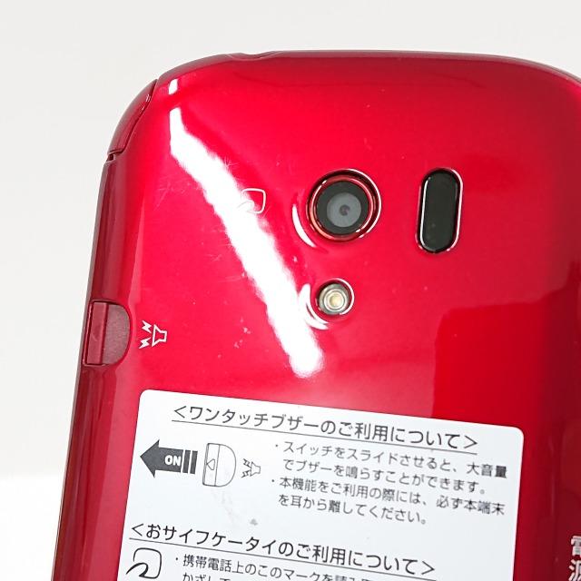 らくらくスマートフォン3 F-06F docomo レッド 送料無料 即決 本体