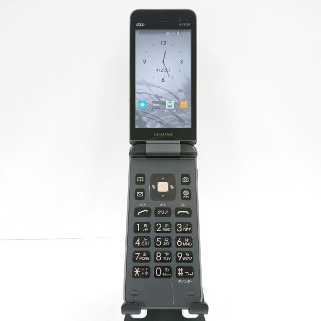 未使用品 GRATINA KYF39 スミ GRATINA KYF39 au スミ 送料無料 即決 本体 c07534 : アークマーケット