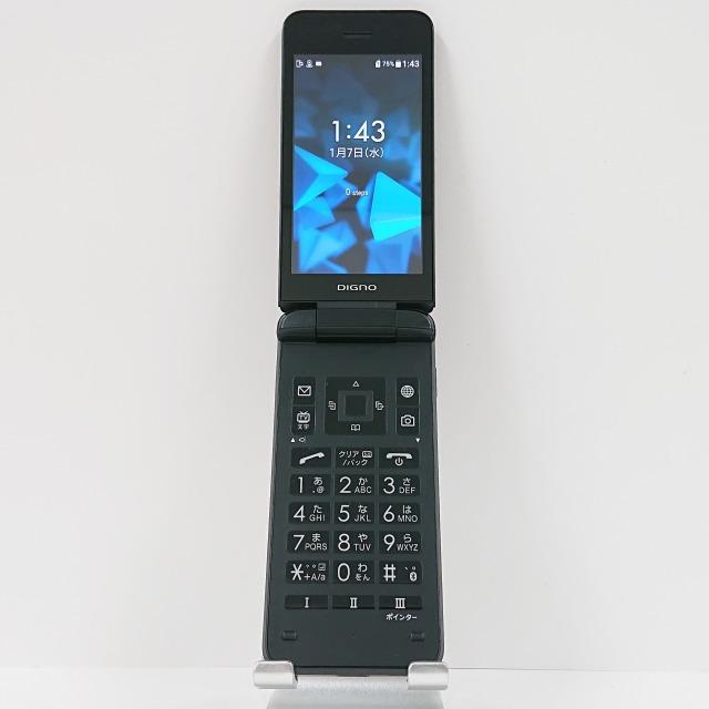 DIGNOケータイ3 NP902KC SoftBank ブラック 送料無料 即決 本体 c07565 