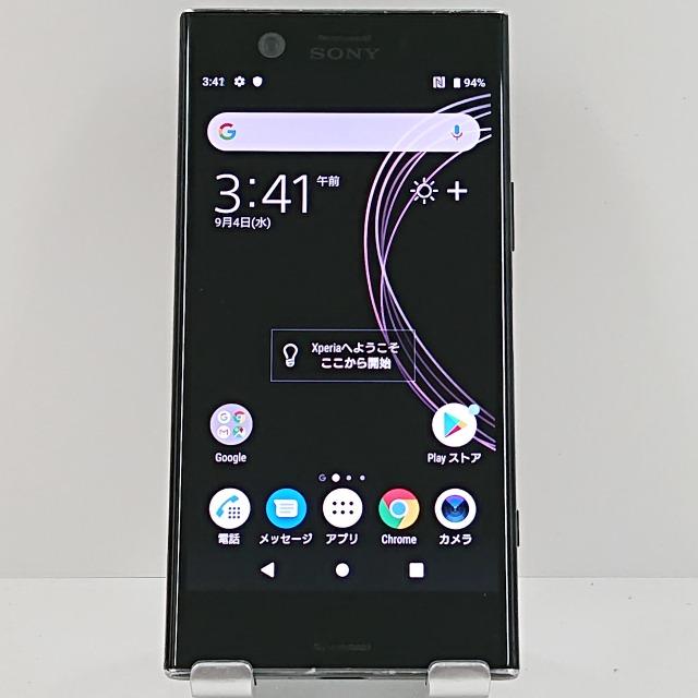 Xperia XZ1 Compact G8441 ドコモ ブラック 送料無料 即決 本体 c07897