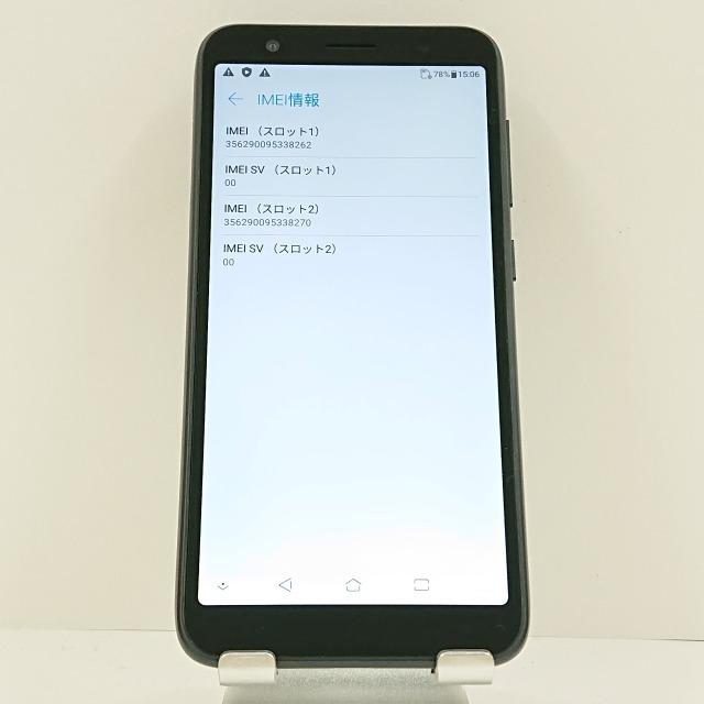 ZenFone ZA550KL ブラック 新品 未使用 simフリー スマホ ZenFone Live (L1) ZA550KL SIMフリー ミッドナイトブラック 送料無料