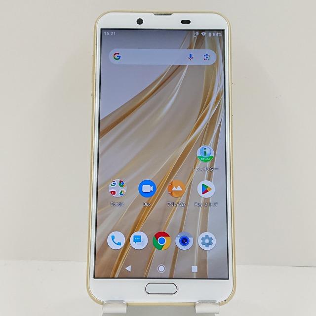 AQUOS sense2 SH-M08 SIMフリー アッシュイエロー 送料無料 即決 本体  