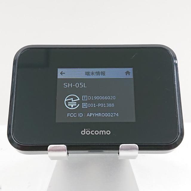 Wi-Fi STATION SH-05L docomo ブラック 送料無料 即決 本体 c08932
