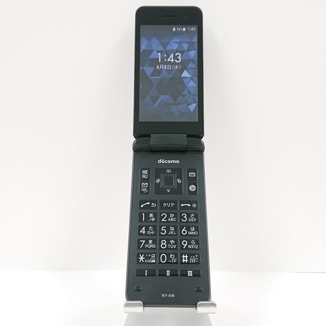 ほぼ新品！ docomo DIGNO ケータイ ベーシック KY-41B 黒 DIGNO 「新品 未使用 ] Simフリー ケータイ ベーシック KY-41B